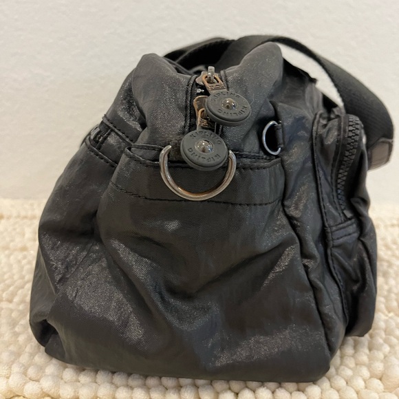 Kipling Vintage Black Satchel + Crossbody Bag - Picture 4 of 11